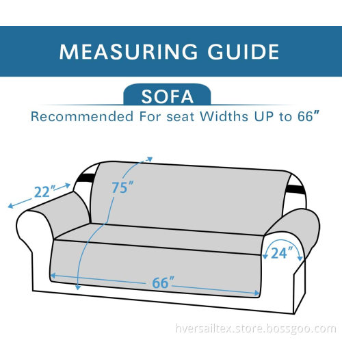 Reversible Water Resistant Anti-Slip Sofa Slipcover
